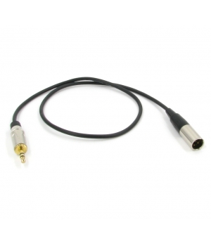 Аудио кабель mini XLR (M) - mini Jack 3.5 симметричный