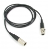 Аудио кабель mini XLR (F) - mini XLR (M)