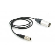 Аудио кабель mini XLR - XLR (M) - 3 pin netaudio